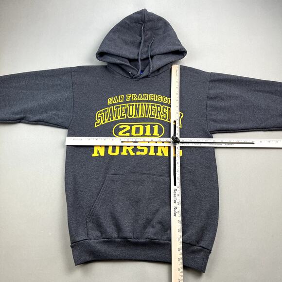 San Francisco State University Hoodie Sweatshirt Adult Small Gray Champion SFSU - Picture 8 of 11